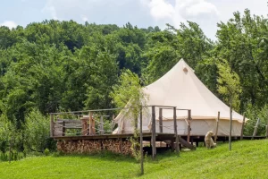 the story garden glamping