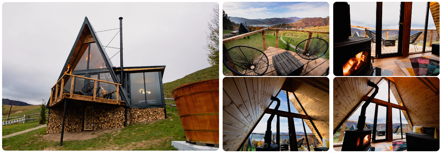 top 10 cabane a-frame in romania
