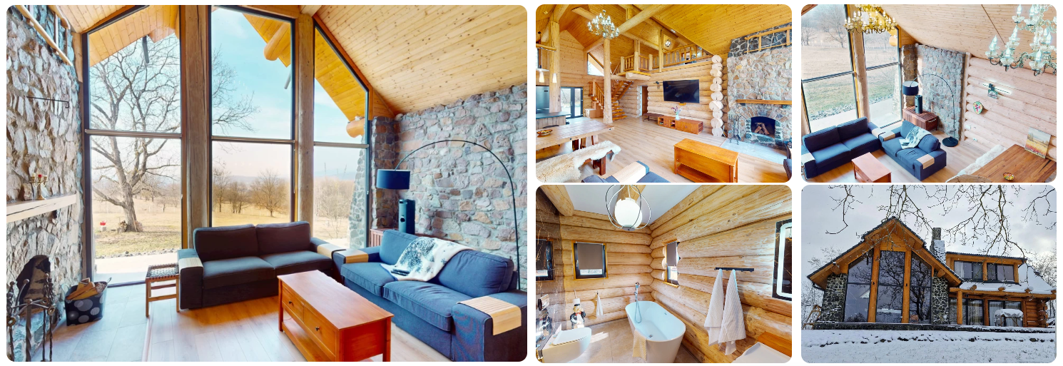 cabane din busteni transilvania